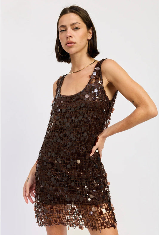 ZARA - Sequin Mini Dress